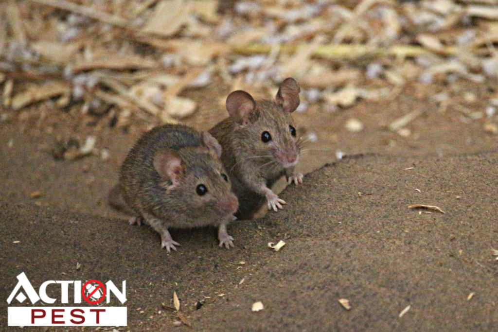 This image features mice relating to the article rodent related diseases. 